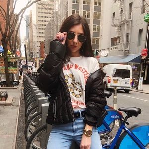 Zara girls beaded snake shirt!